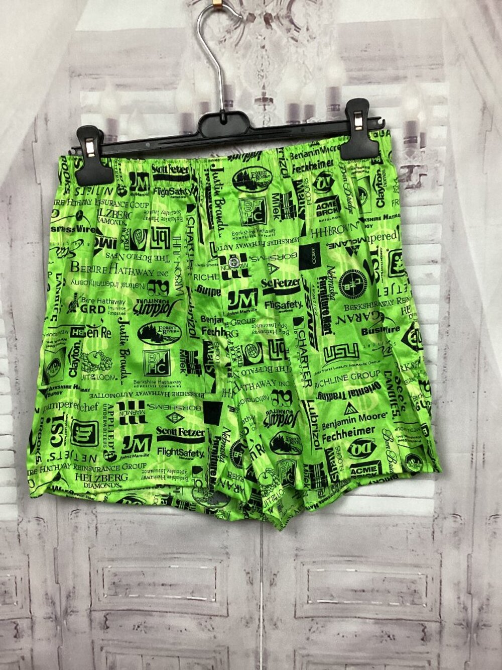 Berkshire Hathaway Boxers Green Stock Brands Omaha M